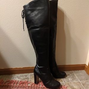 Material Girl Over-the-knee Boots